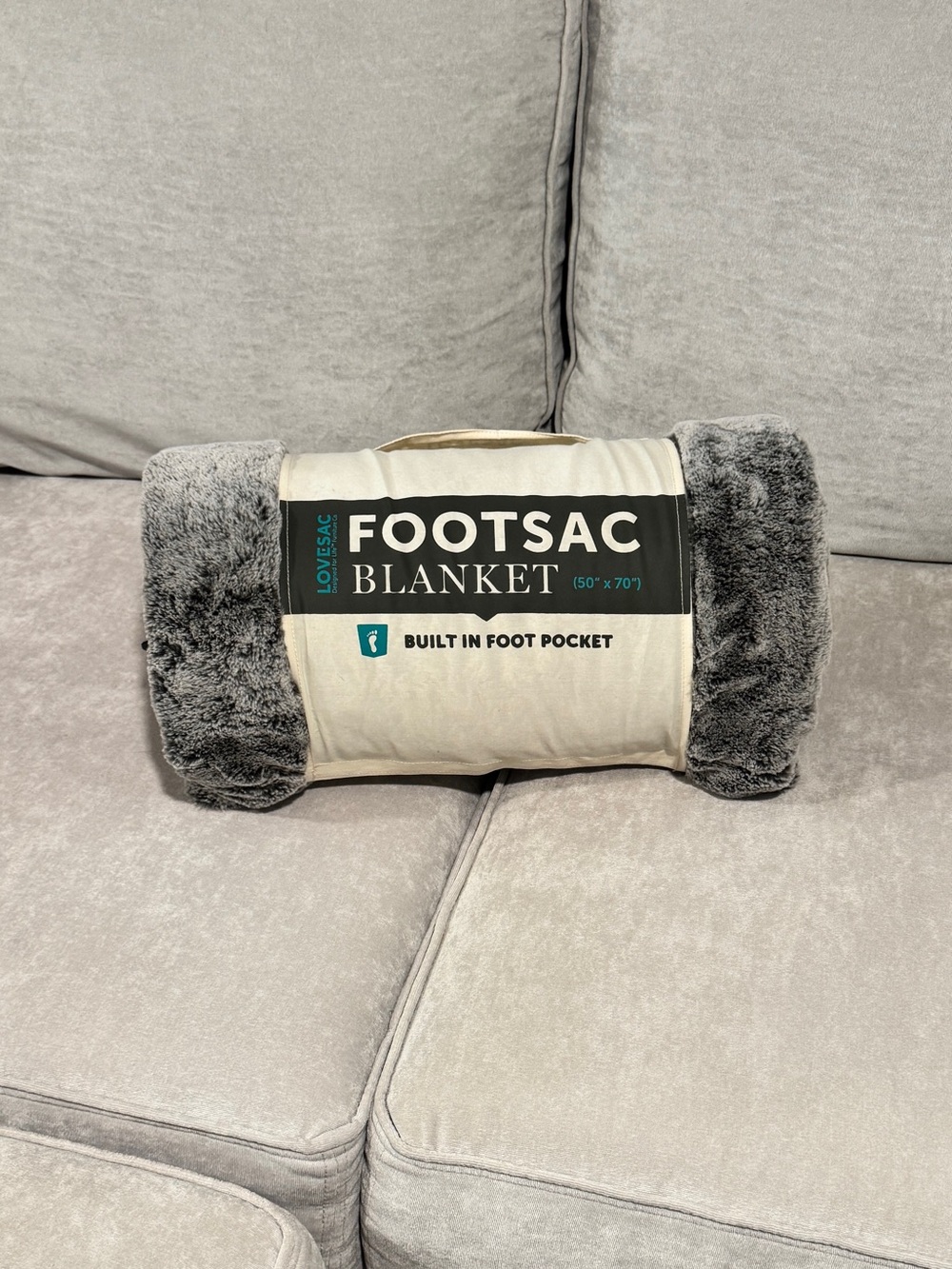 Lovesac Footsac Blanket
